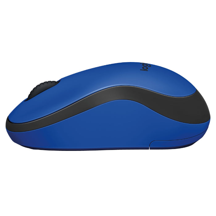 910-004879 - Silent Wireless Mouse M220 1000dpi Optical Black / Blue, Logitech