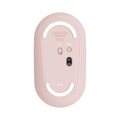 Logitech Mouse M350 Галька розовая