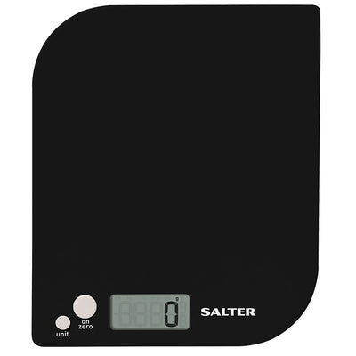 Электронные цифровые кухонные весы Salter 1177 BKWHDR Leaf — черные