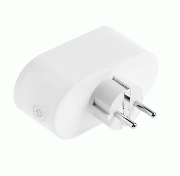 Tellur WiFi AC Dual Plug, Energy reading, 16A, 2400W