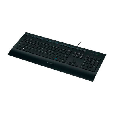 Проводная USB-клавиатура LOGITECH K280e, черная для бизнеса — INTNL (США)