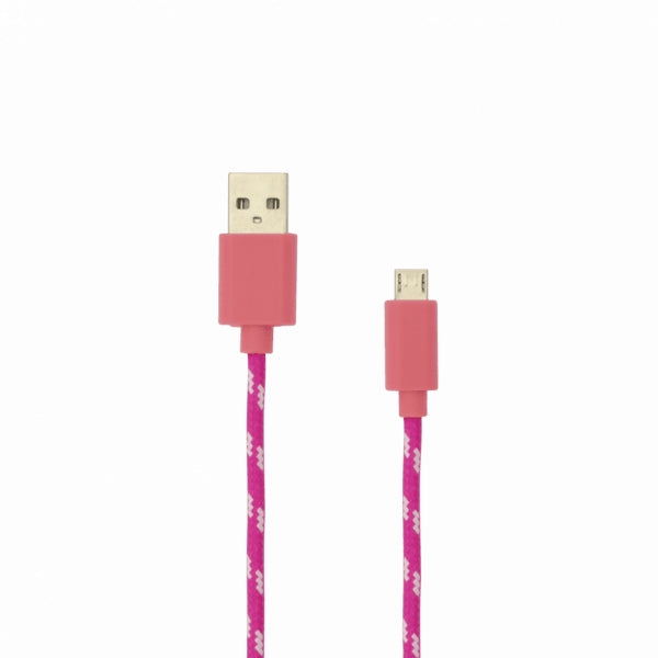 Sbox USB-&gt;Micro USB 1M USB-1031P pink