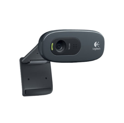 Logitech HD Webcam C270, Web camera color, 1280 x 720, audio, USB 2.0