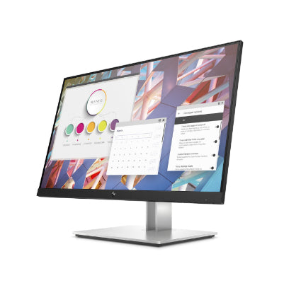 HP E24i G4 WUXGA Monitor - 24" 1920x1200 WUXGA 250-nit AG, IPS, DisplayPort/HDMI/VGA, 4x USB 3.0, height adjustable/tilt/swivel/pivot, 3 years