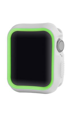 Devia Dazzle Series protective case (40mm) for Apple Watch silver yellow