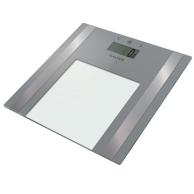 Salter 9158 SV3R Ultra Slim Glass Analyzer Scale silver
