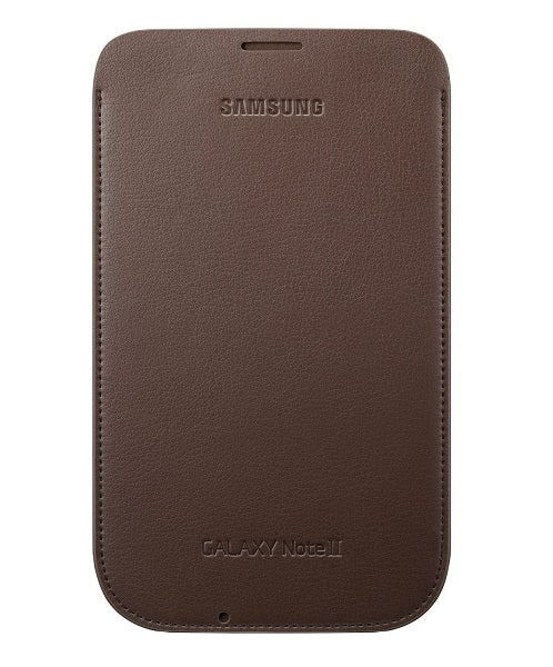 Чехол Samsung EFC-1J9L коричневый для Note 2 