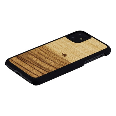 MAN&amp;WOOD SmartPhone case iPhone 11 terra black