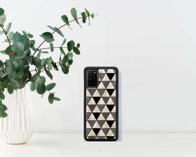 iKins case for Samsung Galaxy S20+ pyramid black