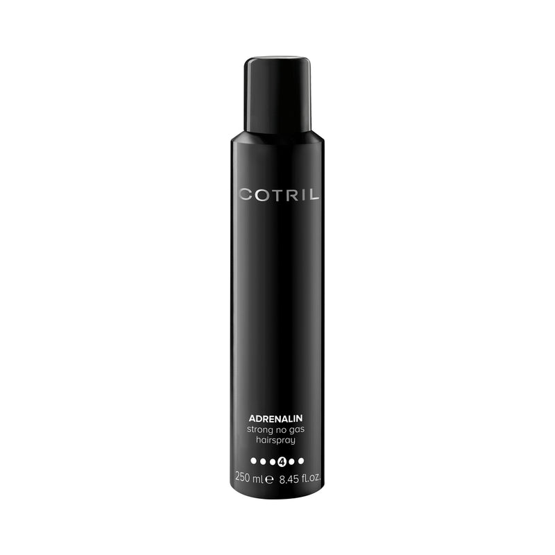 Cotril Non-aerosol hairspray with strong hold ADRENALIN, 250 ml + gift Mizon face mask