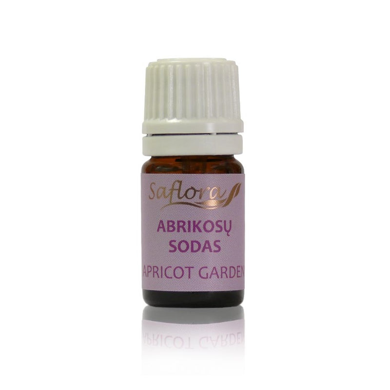 Saflora Abrikosų sodas parfumerinis aliejus (100% natūralus) 5 ml