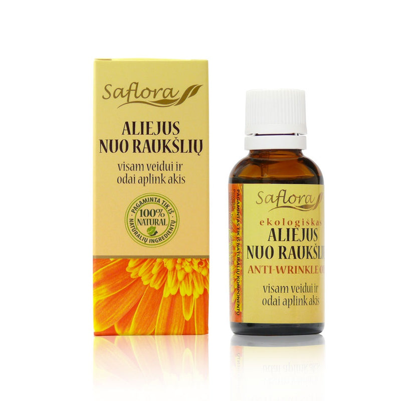 Safflower anti-wrinkle oil, 30 ml