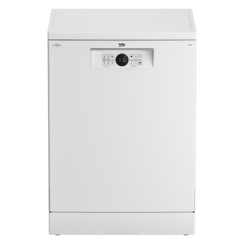 Отдельностоящая посудомоечная машина BEKO BDFN26430W, Класс энергопотребления D, Ширина 60 см, SelfDry, HygieneShield, Белый 