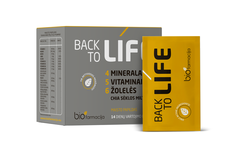 Biopharmacy Back to Life Food supplement, powder