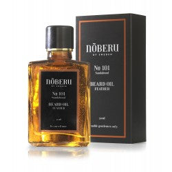 noberu No 101 Beard Oil Feather Sandalwood Light масло для бороды, 30мл 