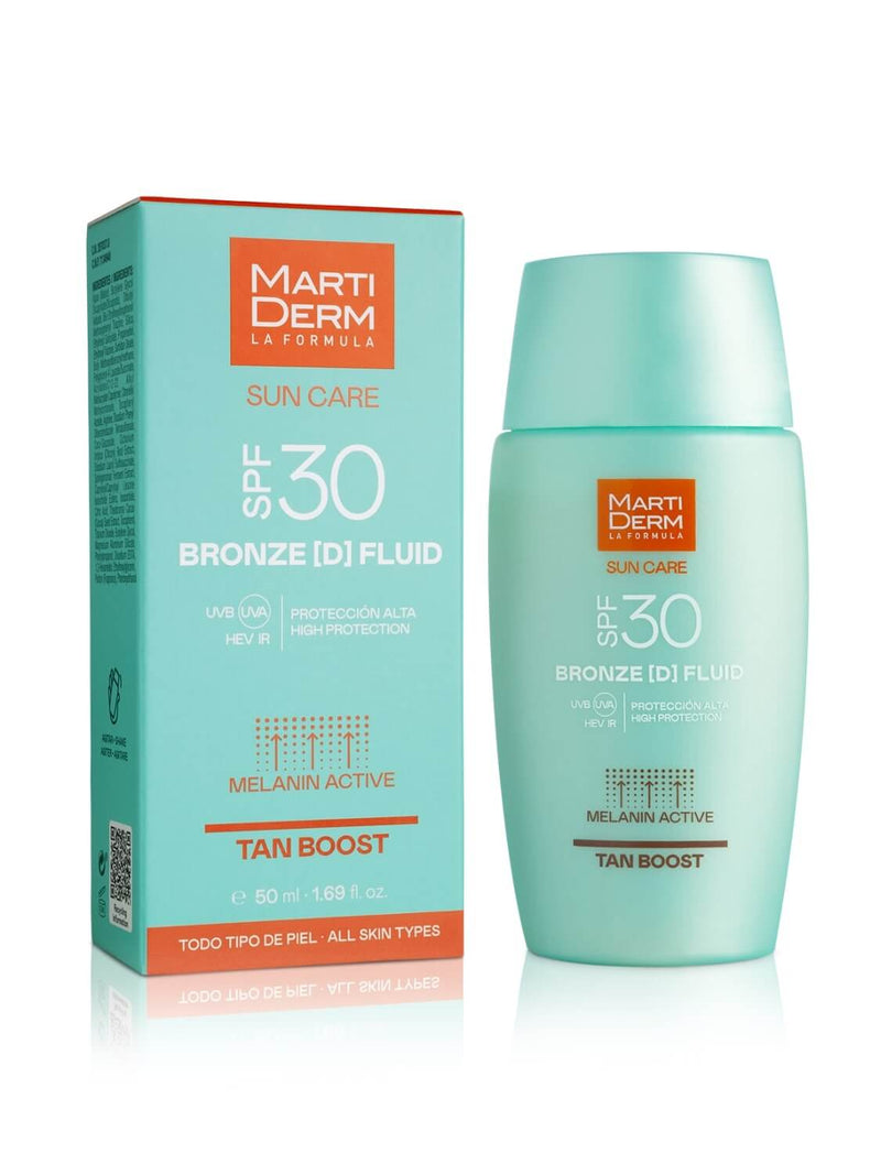 MartiDerm Bronze fluid facial sunscreen SPF 30, 50 ml