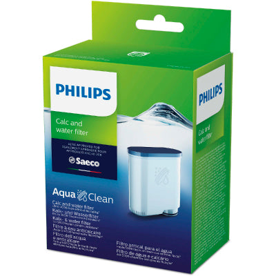Philips Calc and Water filter CA6903/10 Same as CA6903/00 No descaling up to 5000 cups* Prolong machine lifetime 1x AquaClean Filter