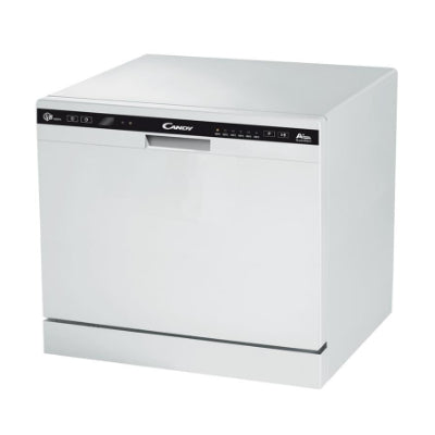 CANDY Table Top Dishwasher CDCP 8, Width 55 cm, Energy class F, White