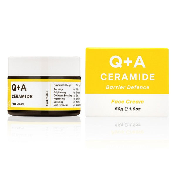 Q+A Ceramide Barrier Defence Face Cream Veido kremas su keramidais, 50g