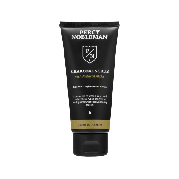 Percy Nobleman Charcoal Scrub Face scrub with charcoal, 100ml