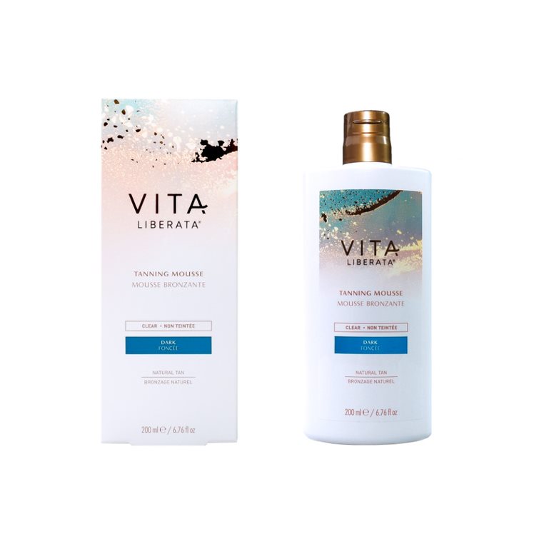 Vita Liberata Tanning Mousse Clear Savaiminio įdegio putos-vanduo, skaidrios 200 ml +dovana namų kvapas