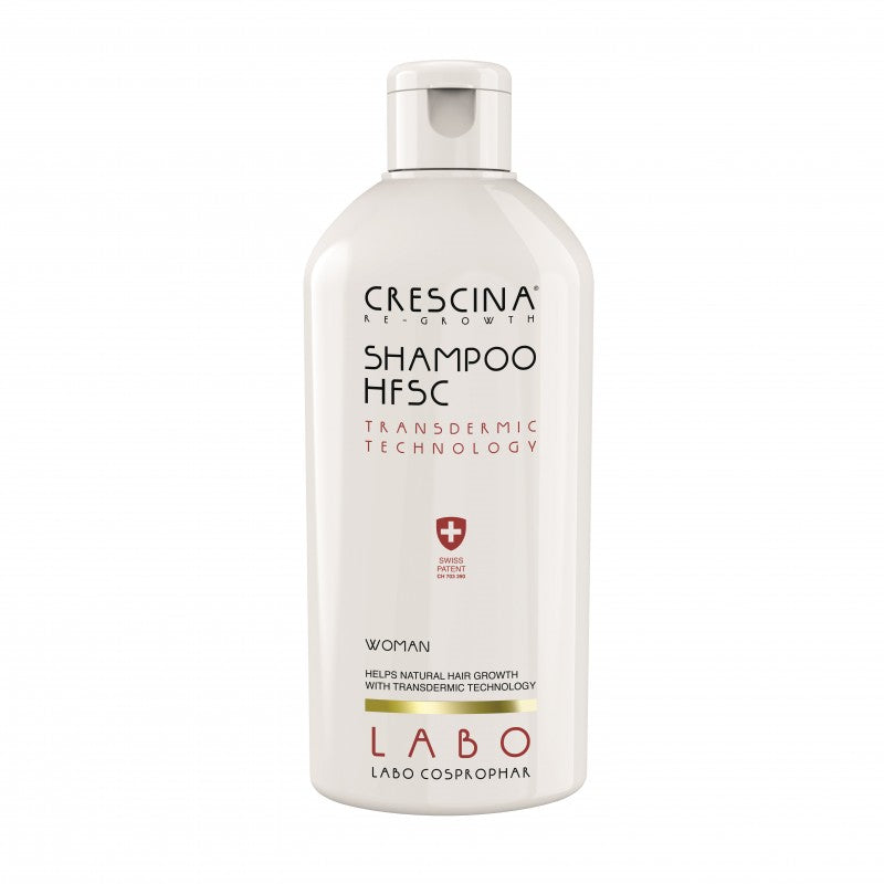 CRESCINA TRANSDERMIC Re-Growth šampūnas MOTERIMS, skatina plaukų ataugimą, pilinguojantis, 200 ml +dovana namų kvapas