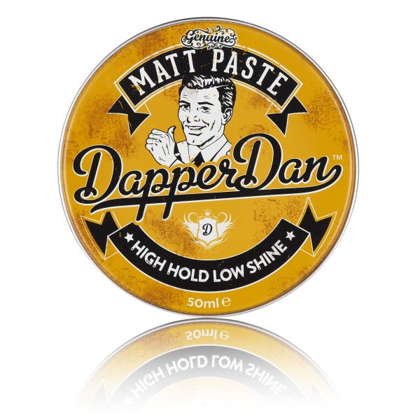 Dapper Dan Matt Paste Strong fixations, matte hair modeling paste