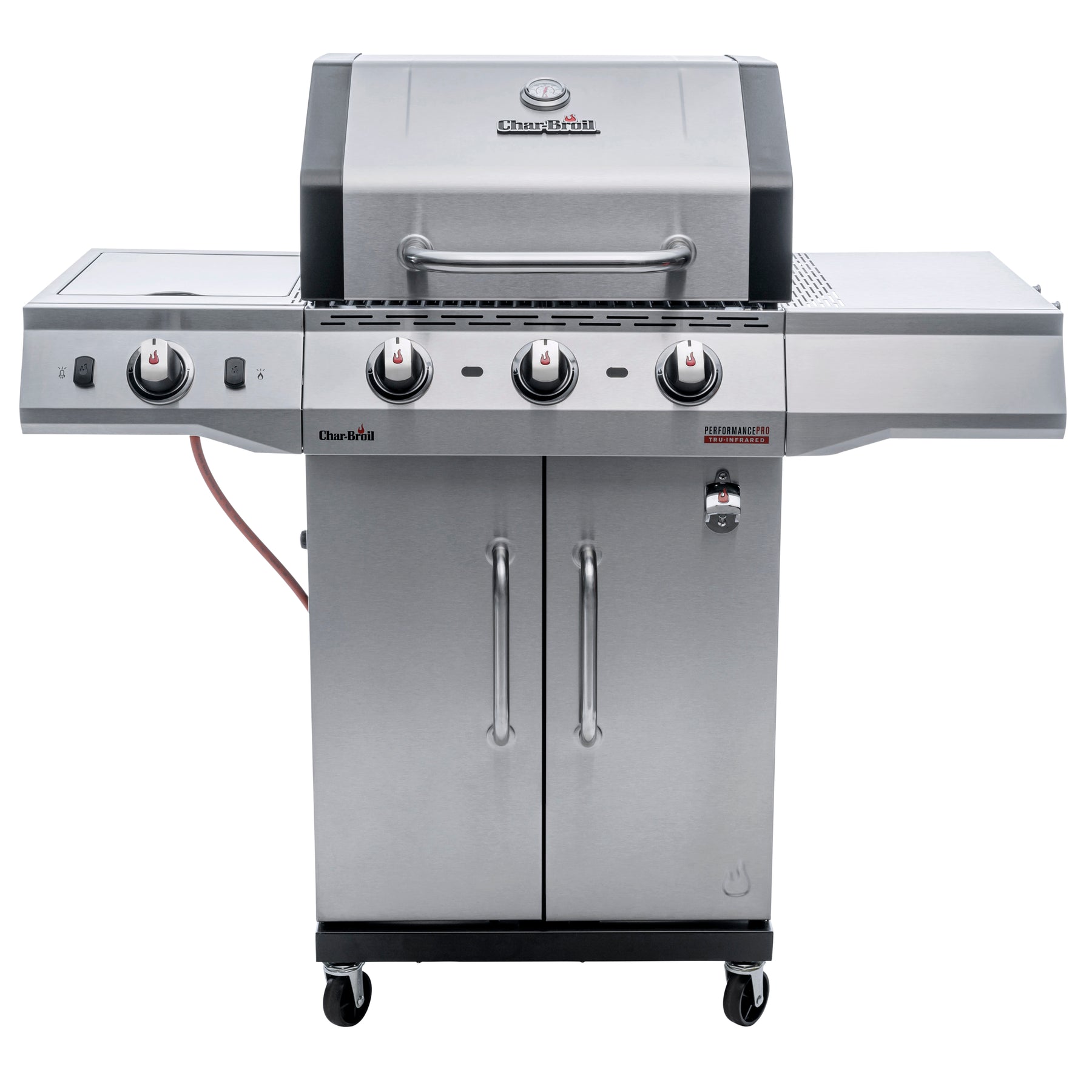 Gas grill with Char Broil Performance Pro S 3 Beauty chest