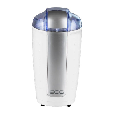ECG ECGKM110 Электрическая кофемолка, 200-250 Вт, Белый/серебристый