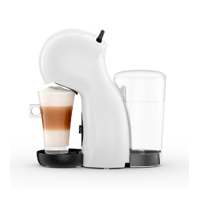 DELONGHI Dolce Gusto EDG110.WB Piccolo XS white capsule coffee machine + gift 1x NESCAFE Dolce Gusto Flat White 