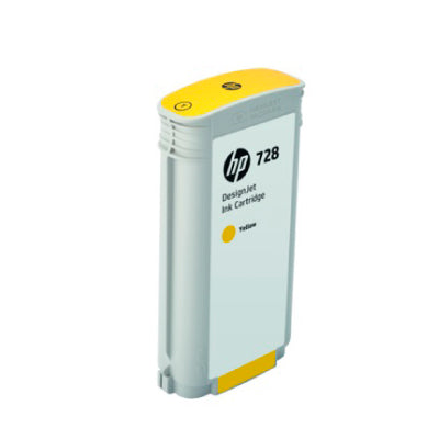 Желтый струйный картридж HP 728 DesignJet, 130 мл
