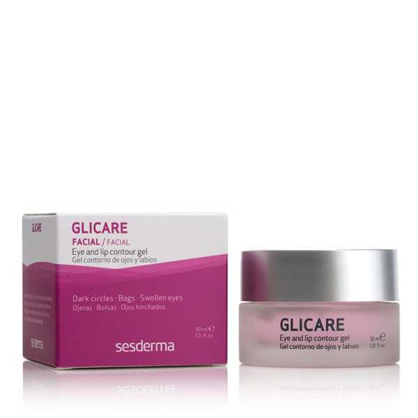 Sesderma eye and lip contour gel GLICARE, 30 ml + gift mini Sesderma tool