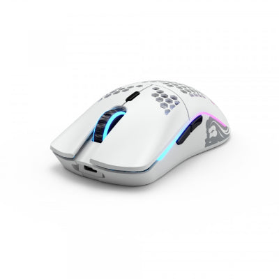 Glorious PC Gaming Race Model O Wireless Gaming Mouse - white 