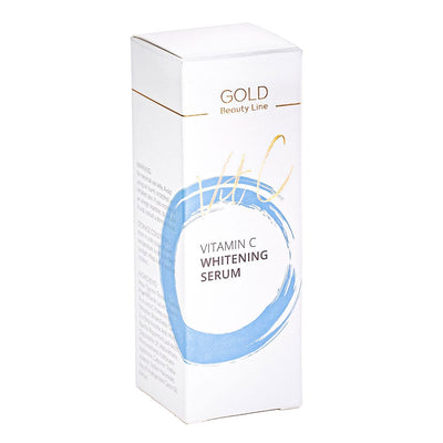 Gold Beauty Line Šviesinantis vitamino C serumas 30ml +dovana CHI Silk Infusion Šilkas plaukams