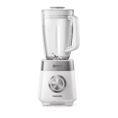 Philips Series 5000 Blender HR2224/00 800W 2l plastic jar, 3+ pulse button, white