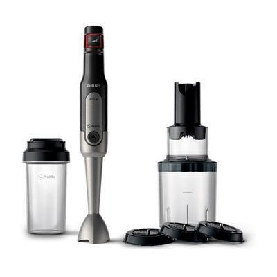 Ручной блендер Philips Viva Collection ProMix HR2656/90, мощность смешивания 800 Вт, SpeedTouch с наведением по скорости