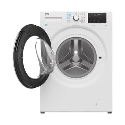 BEKO Washing machine - Dryer HTE 7736 XC0 7kg - 4kg, 1400rpm, Energy class D (old A), Depth 50 cm, Inverter Motor, HomeWhiz, Steam Cure