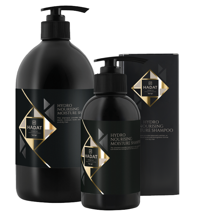 Hadat Cosmetics Hydro Nourishing Moisture Shampoo – maitinamasis, drėkinamasis šampūnas