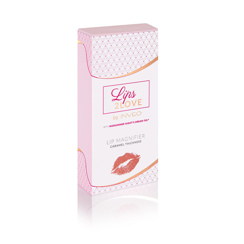 Caramel plumping lip gloss "Lips2LOVE"
