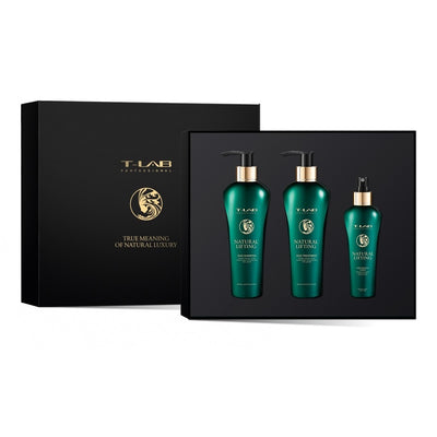 T-LAB Professional Volume Natural Lifting set + a gift of luxurious home fragrance with sticks