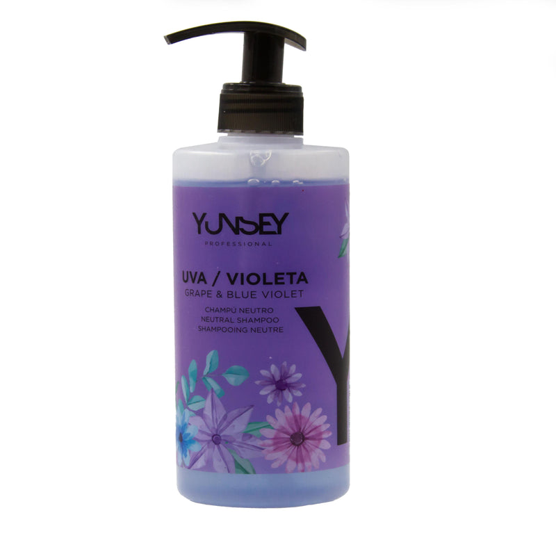 Yunsey Aromatic shampoo - grape scent 1000 ml + gift Previa hair product