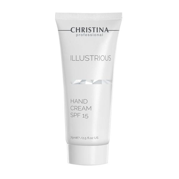 Christina Laboratories Illustrious Hand Cream SPF 15 Rankų kremas 75 ml