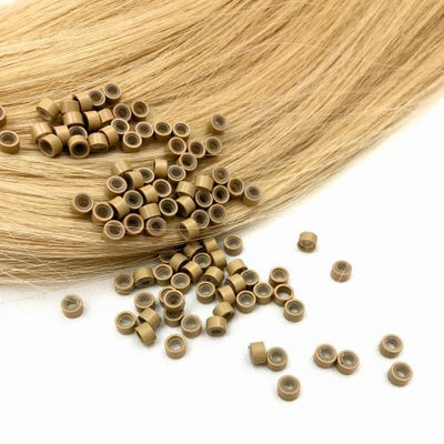 Set of micro rings with silicone, 10 colors