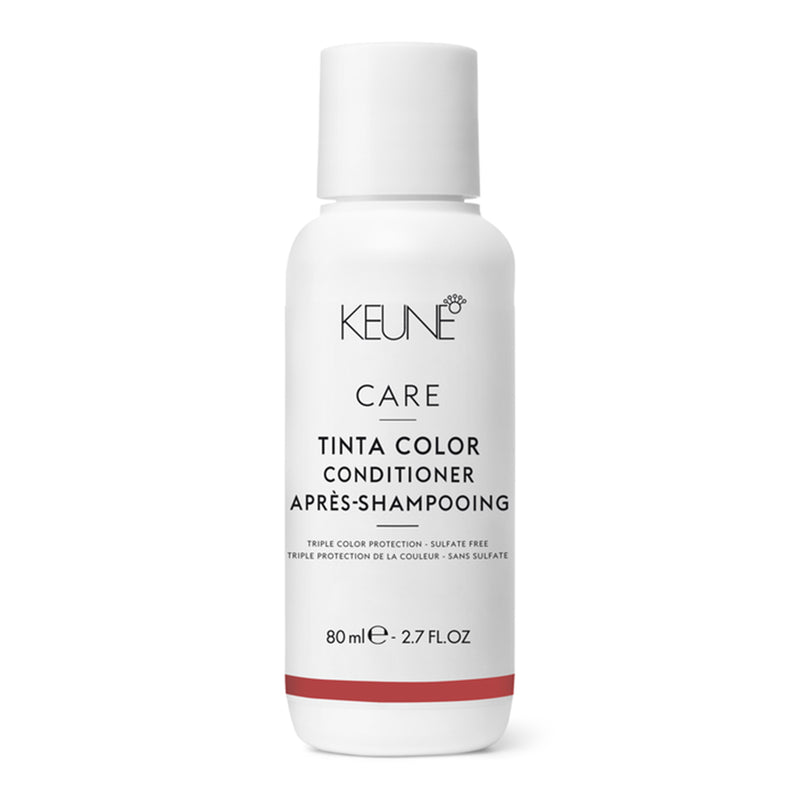Keune Care Line Tinta Color Dažytų plaukų kondicionierius be parabenų ir sulfatų +dovana Previa plaukų priemonė