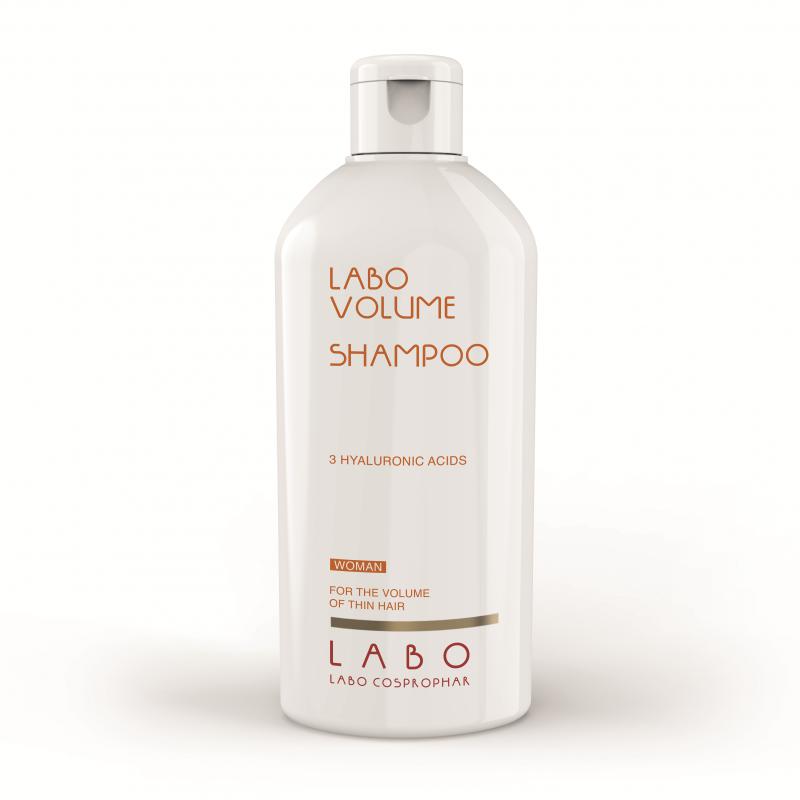 LABO VOLUME šampūnas suteikiantis apimties su 3 hialurono rūgštimis MOTERIMS, 200 ml +dovana