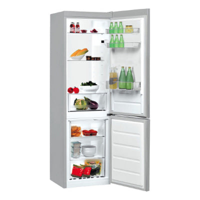Холодильник INDESIT LI7 S1E S, класс энергопотребления F (старый А+), высота 176см, серебристый цвет 