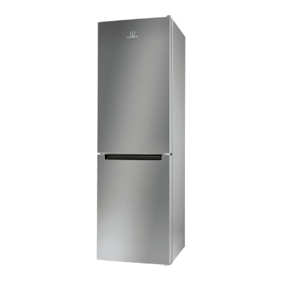 INDESIT Refrigerator LI8 S1E S, Energy class F (old A+), height 189cm, Silver color