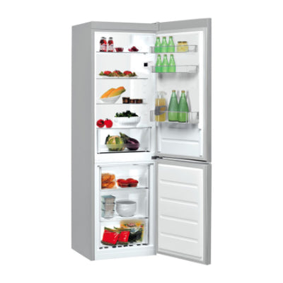 Холодильник INDESIT LI8 S1E S, класс энергопотребления F (старый А+), высота 189см, цвет серебристый