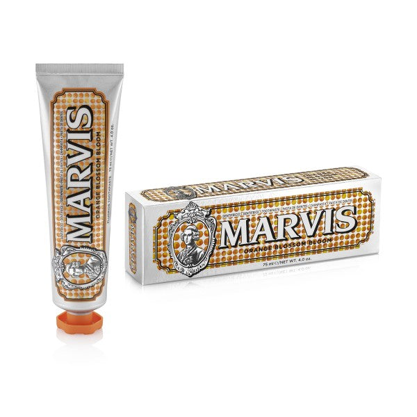 Marvis Orange Blossom Bloom Toothpaste with orange blossom and mint flavor 75ml 