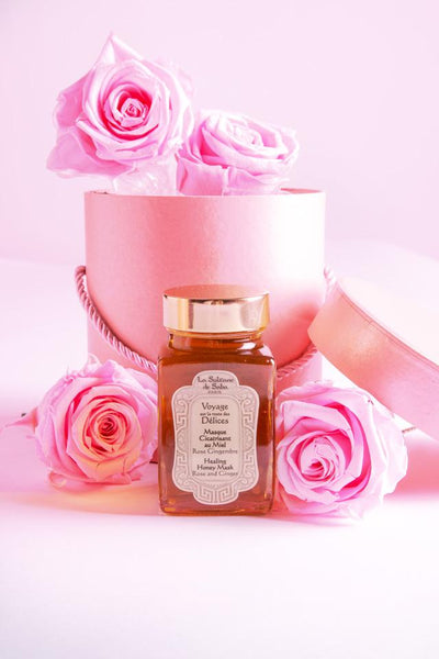 La Sultane de Saba Bride mask with honey - rose 100 ml + gift CHI Silk Infusion Silk for hair